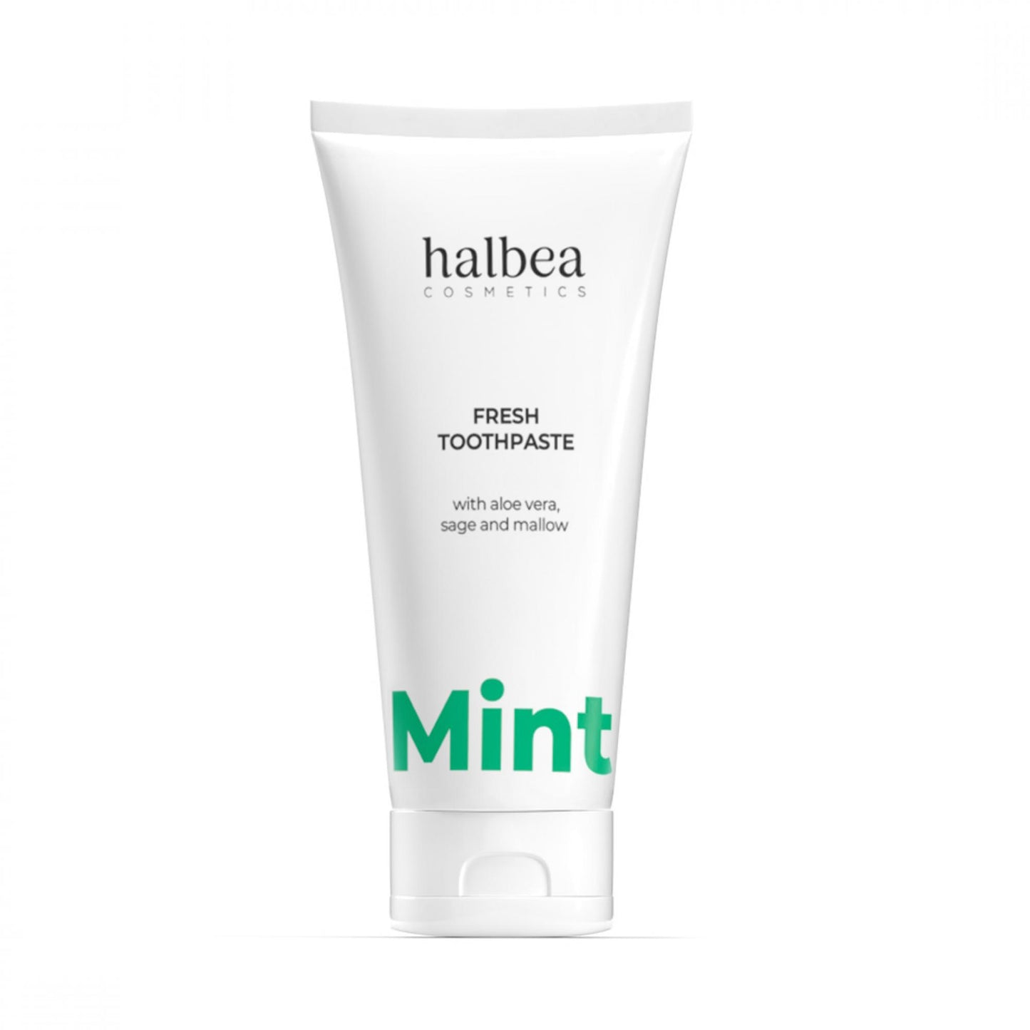 Halbea Fresh Mint – Zahnpasta mit Aloe Vera, Salbei & Malve (100 ml)