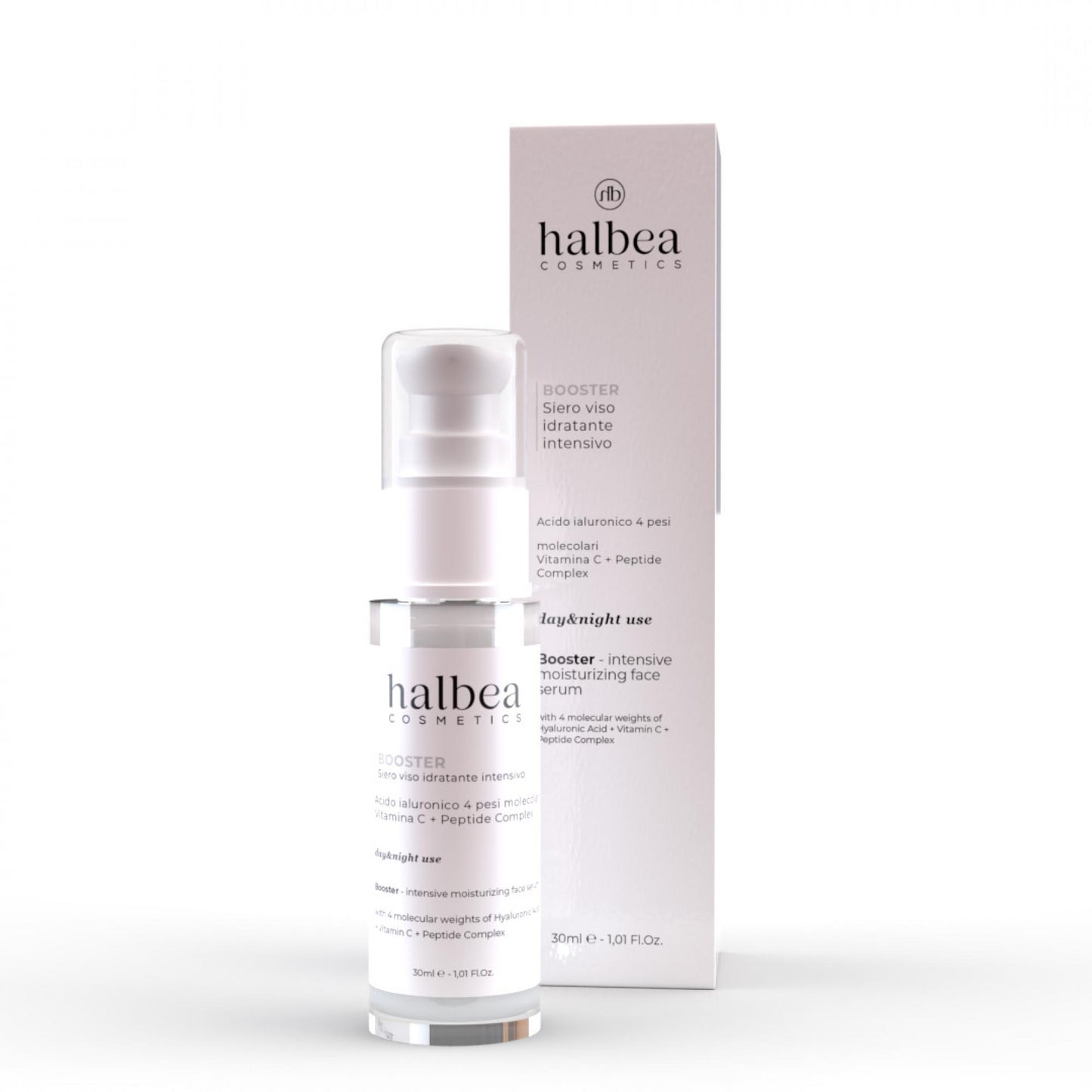 Halbea Booster – Intensives Feuchtigkeits-Gesichtsserum (30 ml)