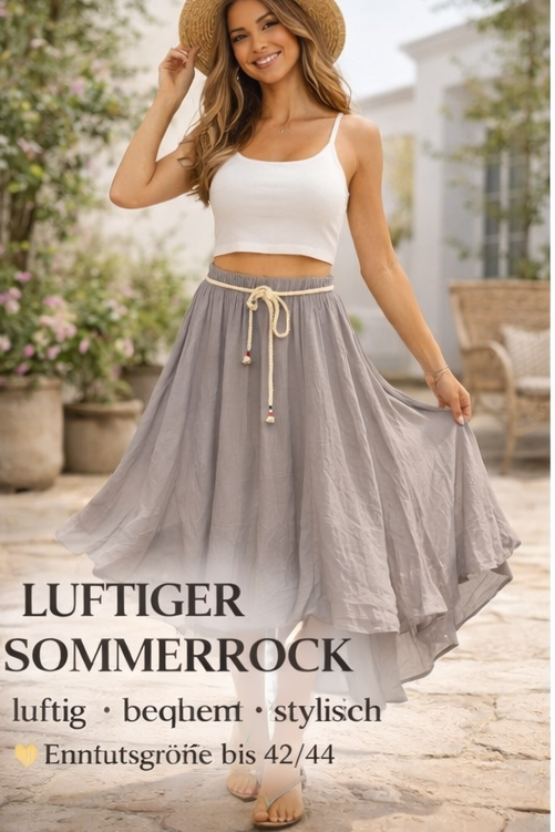Luftiger Sommerrock – dein Must-Have für jeden Tag ☀️