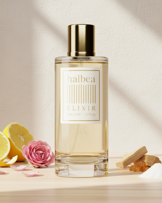 Halbea 16 Elixir Damenparfum 35ml - Eleganter Duft mit Sizilianischer Zitrone und Zedernholz für Raffinesse und Einfachheit