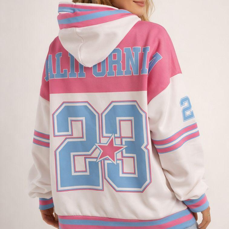 Butterstoff Hoodie – California 23 Design zum Reinschlüpfen & Wohlfühlen für Damen