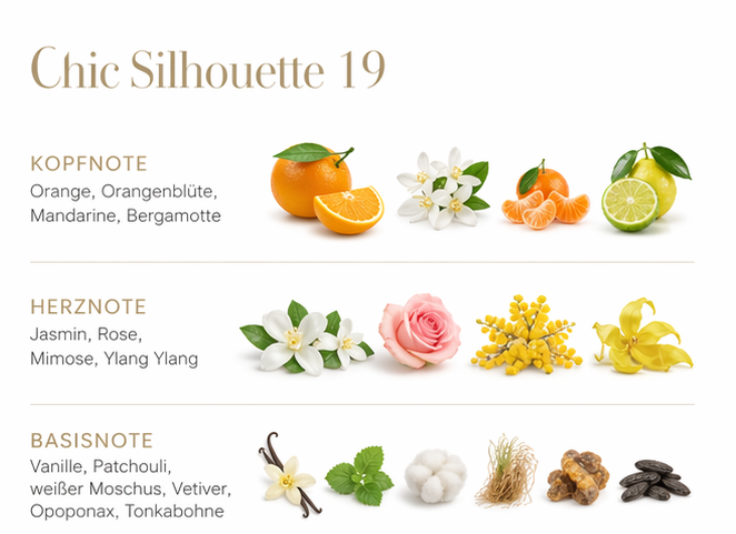 Chic Silhouette 19 - Damenparfum 35ml Elixir