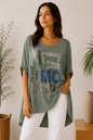 Blusenshirt „Focus on the Good“ – verschiedene Farben
