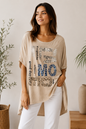 Blusenshirt „Focus on the Good“ – verschiedene Farben