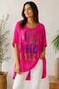 Blusenshirt „Focus on the Good“ – verschiedene Farben