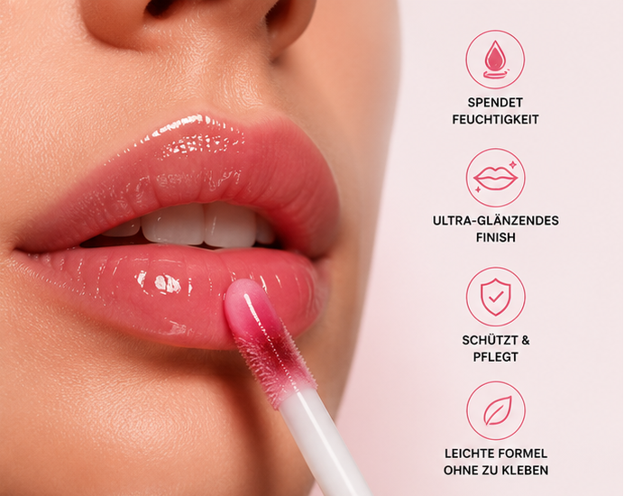 🍓 UNIKA Strawberry Lippenöl – Glossy Lippen mit Pflege-Boost* 🍓