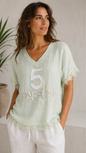 ✨ Leinen-Shirt, Luftig. Edel. Ein Statement.