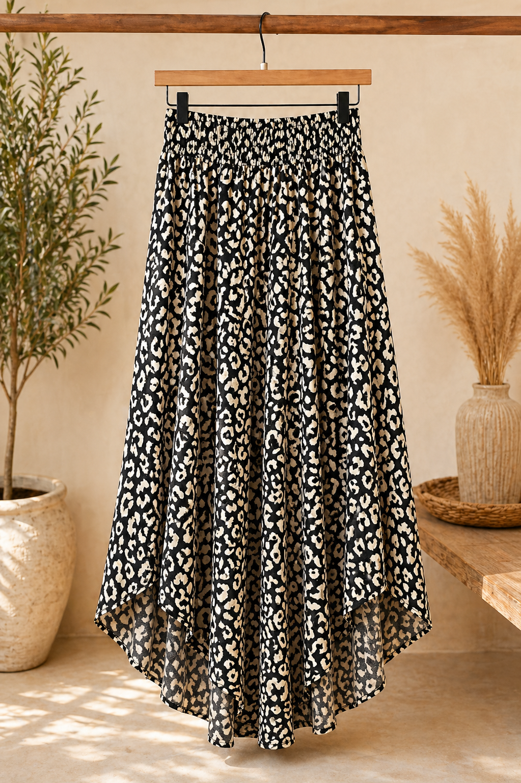 🌿 Palazzo-Hose – Animal Style trifft Leichtigkeit