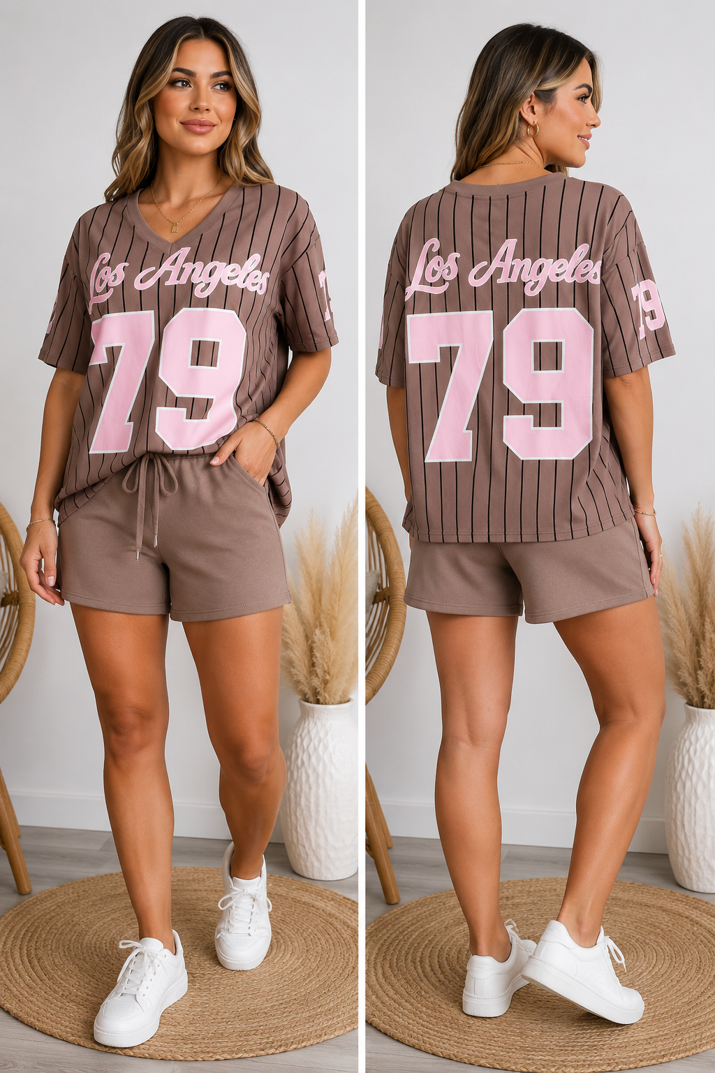 Los Angeles 79 – 2-Teiler mit Shorts