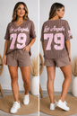 Los Angeles 79 – 2-Teiler mit Shorts