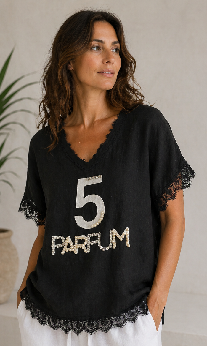 ✨ Leinen-Shirt, Luftig. Edel. Ein Statement.