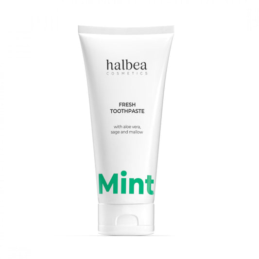Halbea Fresh Mint – Zahnpasta mit Aloe Vera, Salbei & Malve (100 ml)