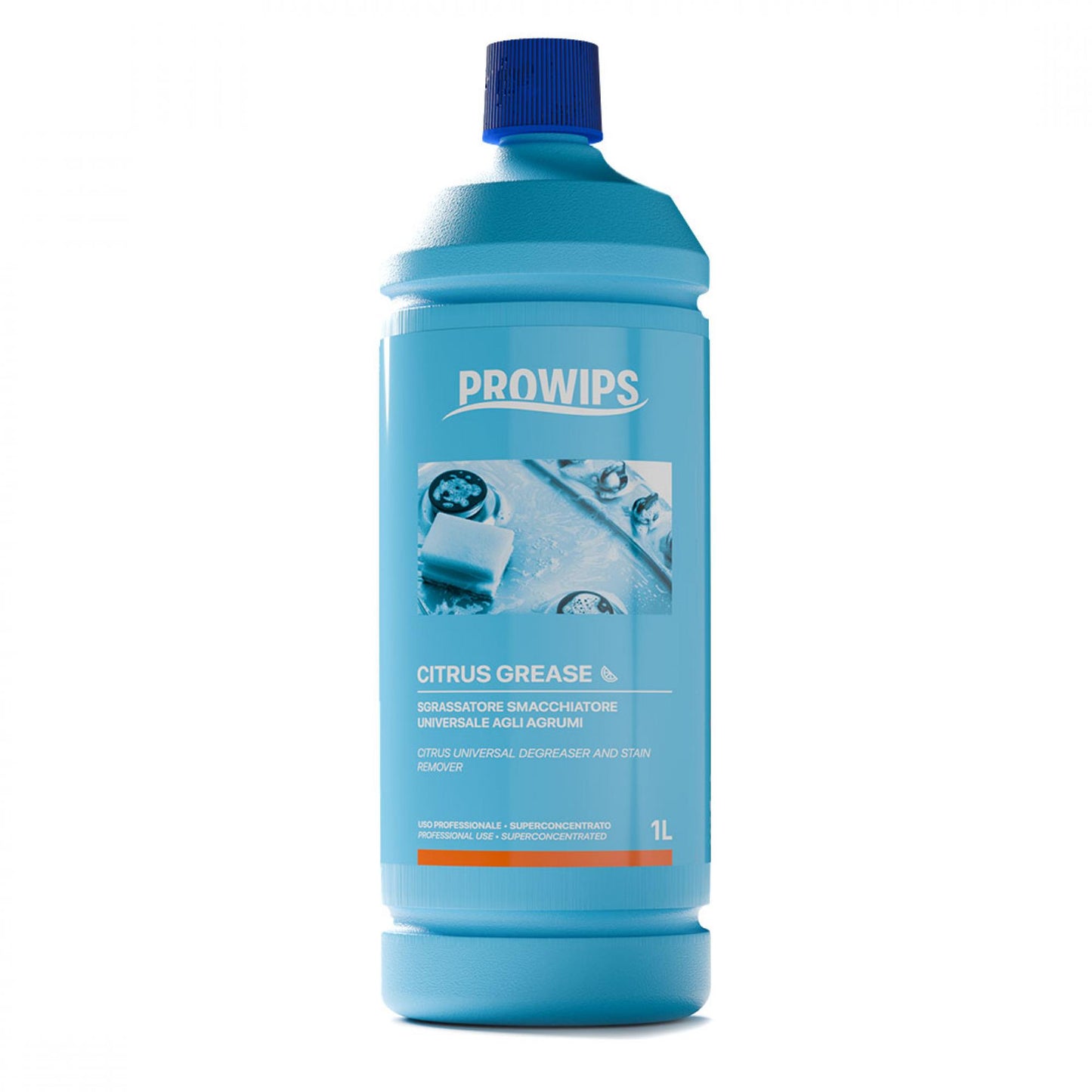 PROWIPS Citrus Grease – Universeller Zitrus-Entfetter & Fleckenentferner 1L