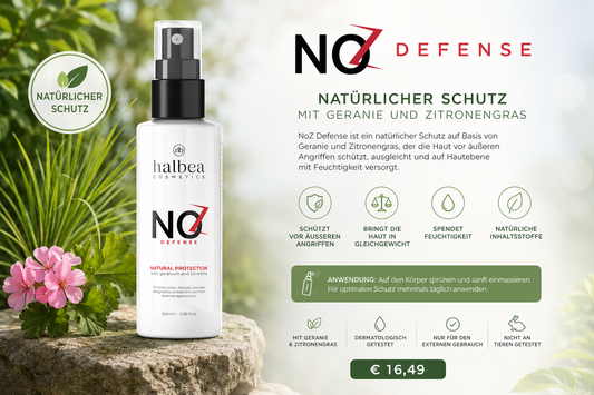 NoZ Defense – Natürlicher Schutz mit Geranie & Zitronengras (100 ml)
