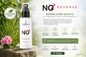 NoZ Defense – Natürlicher Schutz mit Geranie & Zitronengras (100 ml)