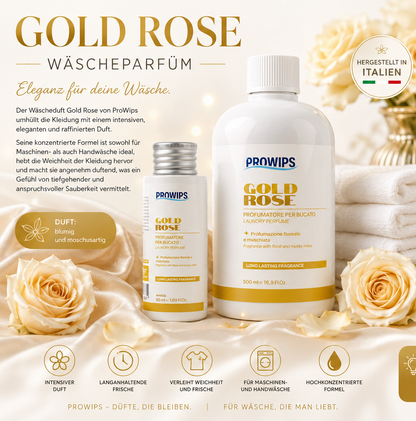 Gold Rose – Wäscheparfüm 50 ml & 500 ml