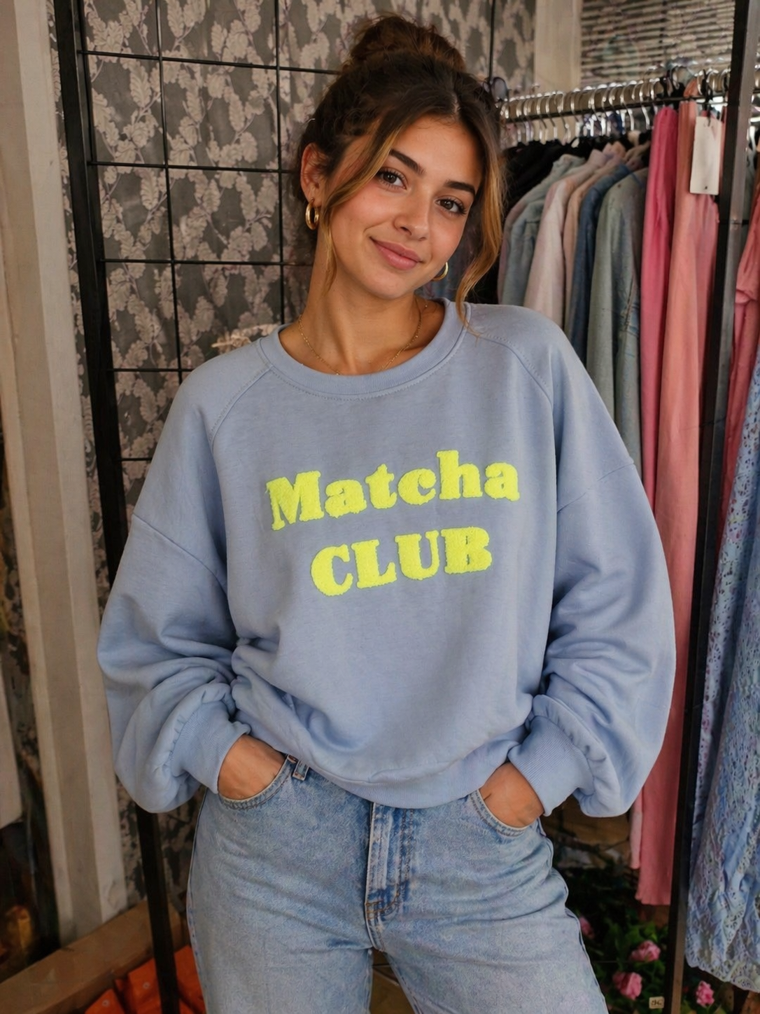 ✨ Matcha CLUB Butterstoff-Pulli ✨