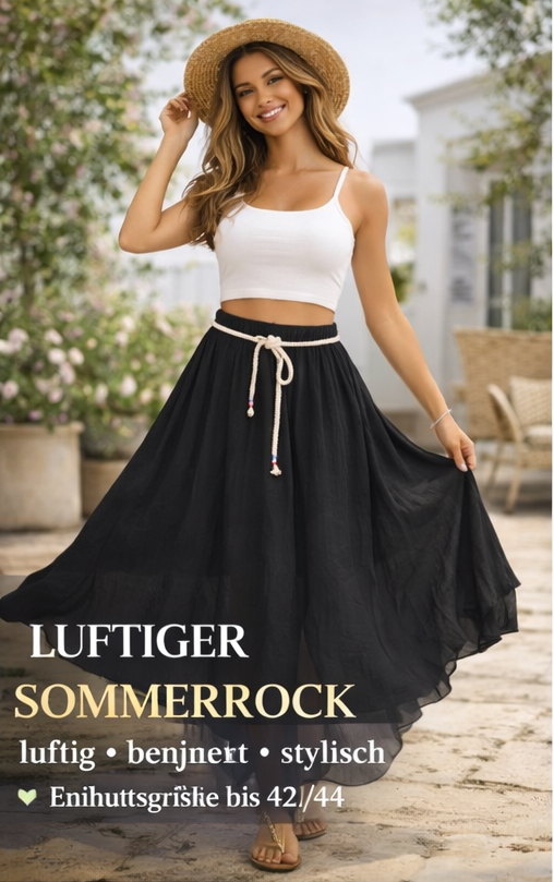 Luftiger Sommerrock – dein Must-Have für jeden Tag ☀️