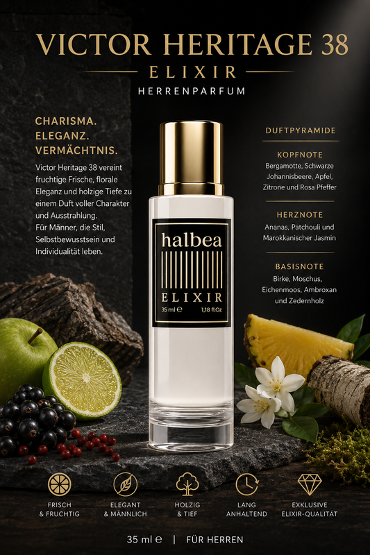 Victor Heritage 38 - Herrenparfum 35ml Elixir