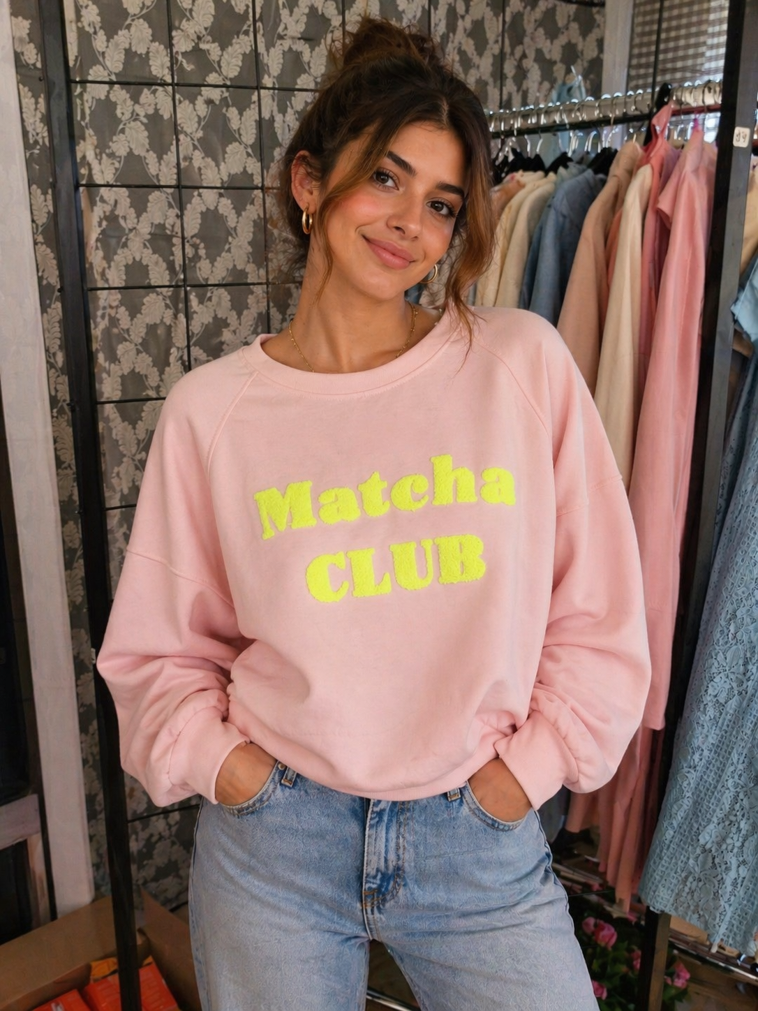 ✨ Matcha CLUB Butterstoff-Pulli ✨