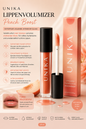 UNIKA Lippenvolumizer „Peach Boost“ – 4,5 ml