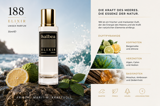 Halbea 188 – Luxus Unisex Parfum Elixier (35 ml)