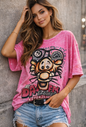 🖤 Statement Shirt mit Glitzer-Print – Urban Style  Dieses Shirt ist kein Basic – das ist ein Statement.