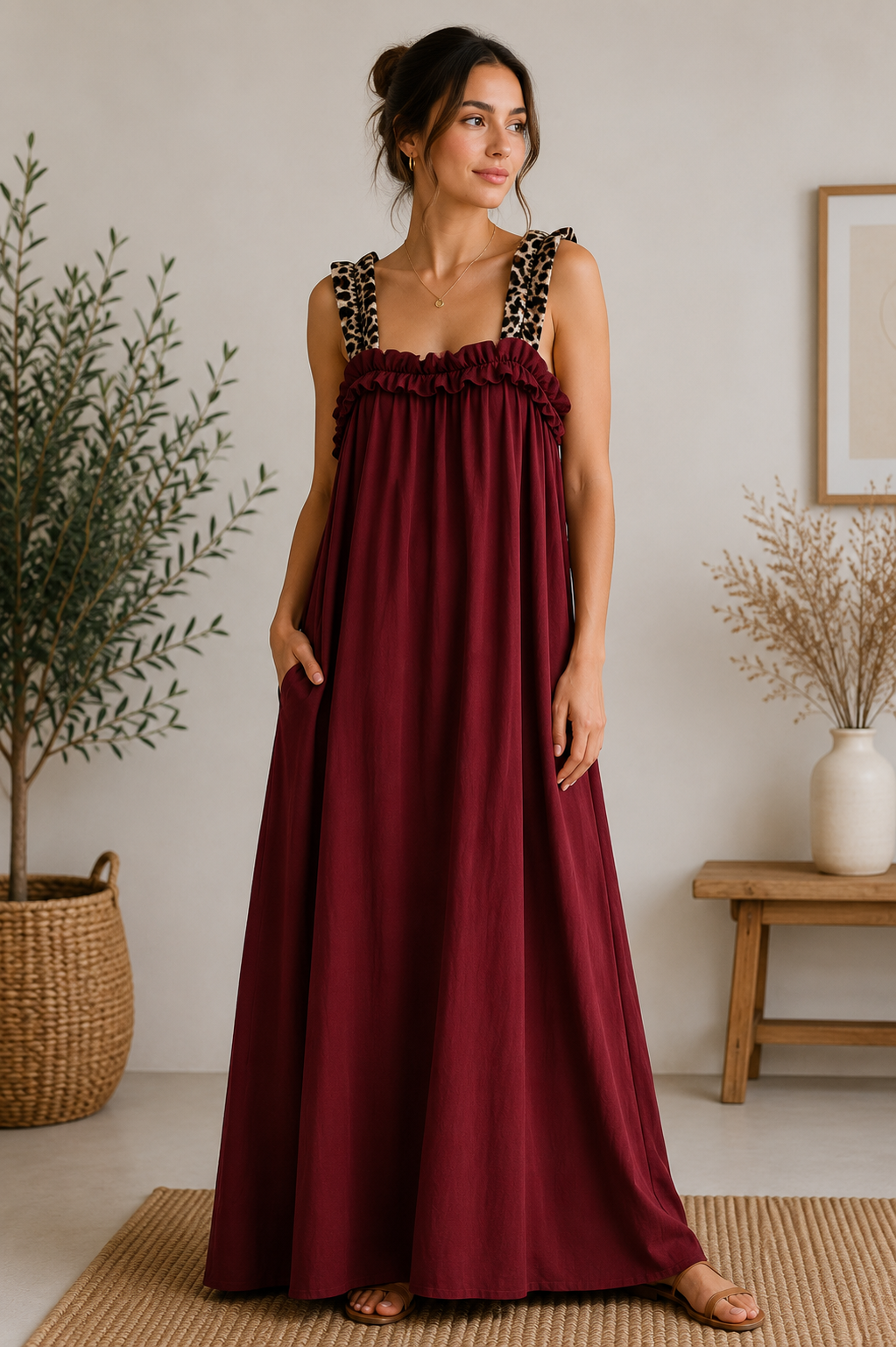 🌿 Maxi-Kleid Leo Romance 🌿