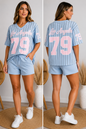 Los Angeles 79 – 2-Teiler mit Shorts