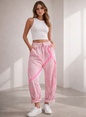 Baggy Stretch Hose – Neon Statement Look ✨