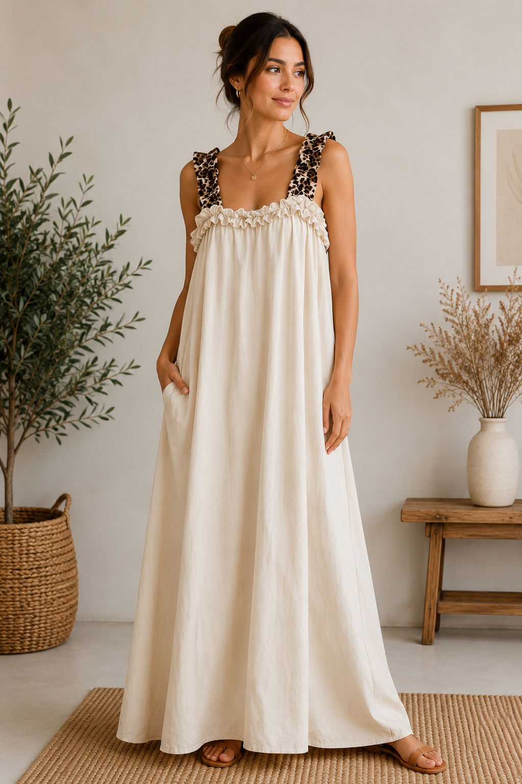🌿 Maxi-Kleid Leo Romance 🌿