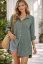 Musselin Longbluse – Oversize Sommer Must-Have (versch. Farben)