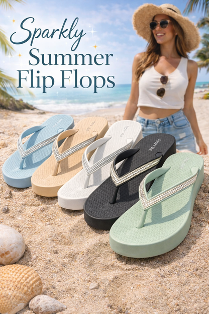 ✨ Summer Glam Flip Flops ✨