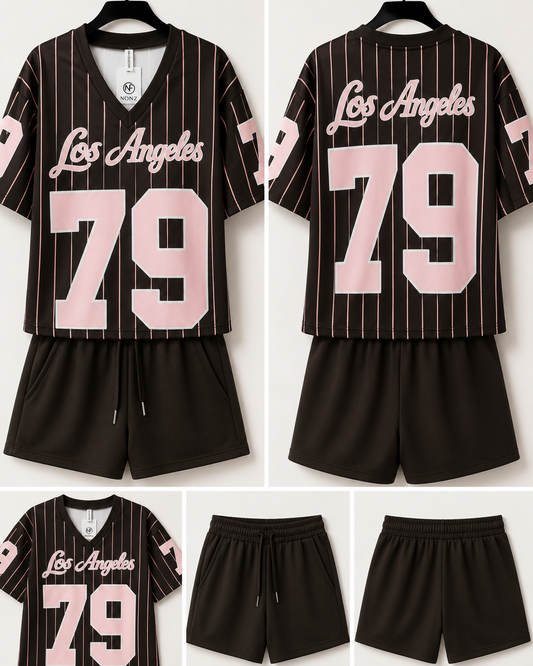 Los Angeles 79 – 2-Teiler mit Shorts