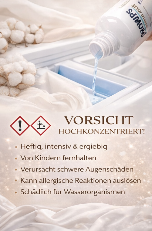 Wäscheparfum Seide & Baumwollblüten – 500 ml | Luxus Duft für die Waschmaschine