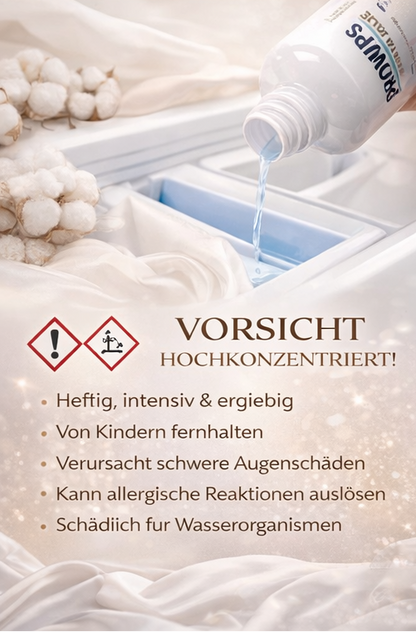 Wäscheparfum Seide & Baumwollblüten – 500 ml | Luxus Duft für die Waschmaschine