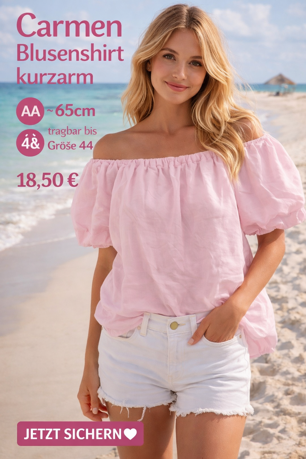Carmen Blusenshirt – Sommerliebling 🤍