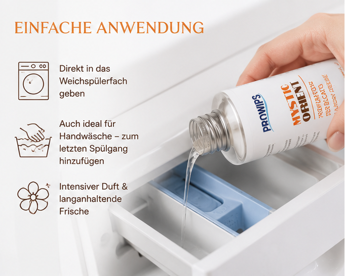 Mystic Orient - Wäscheparfüm - Minisize 50ml und 500ml