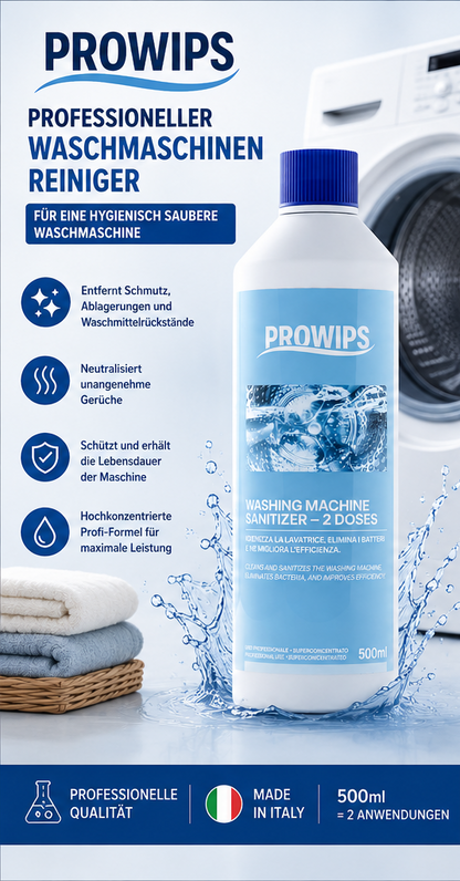 ProWips Waschmaschinen-Hygienereiniger – Professionelle Reinigung (500 ml)