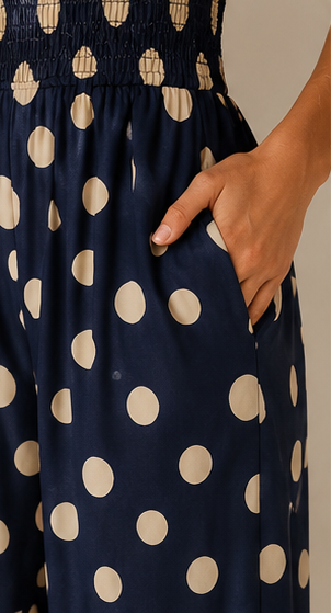 Jumpsuit aus angenehmer Viskose
