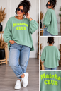 ✨ Pull en molleton Matcha CLUB ✨