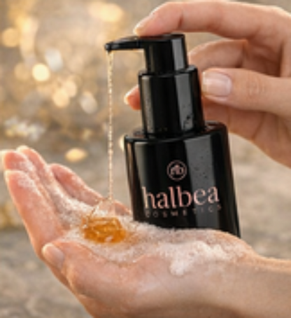 Halbea 230 Gold Nomad Duftendes Duschgel – Luxus Shower Gel mit Aloe Vera – 250ml