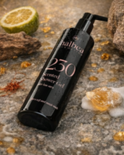 Halbea 230 Gold Nomad Duftendes Duschgel – Luxus Shower Gel mit Aloe Vera – 250ml