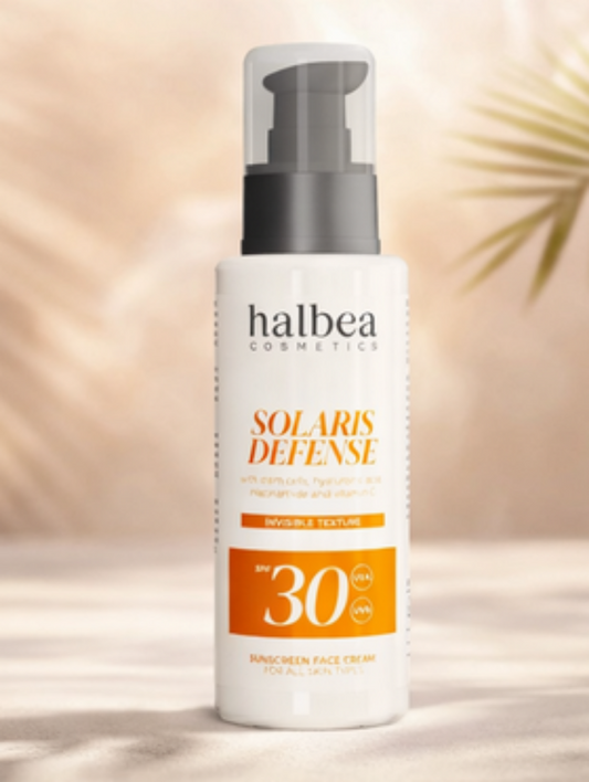 ☀️ Solaris Defense SPF30 – Gesichts-Sonnenschutz 100ml  Schutz. Pflege. Glow – in einem Schritt.