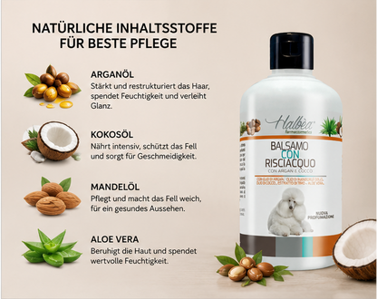Ausspülbarer Conditioner mit Argan- & Kokosöl – 500 ml