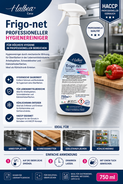 Halbea Frigo-Net – Professioneller Hygienereiniger (750 ml)
