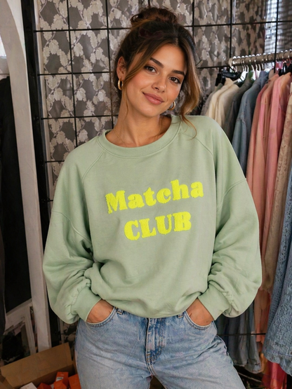 ✨ Matcha CLUB Butterstoff-Pulli ✨