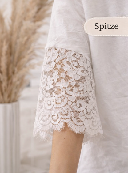 ✨ Statement Shirt mit Spitze & Strass ✨Dein Weg ist einzigartig – folge ihm 🤍