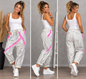 Baggy Hose „Pink X“ – Made in Italy