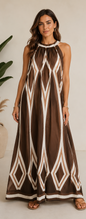 ✨ Maxi-Kleid mit Taschen & Neckholder ✨